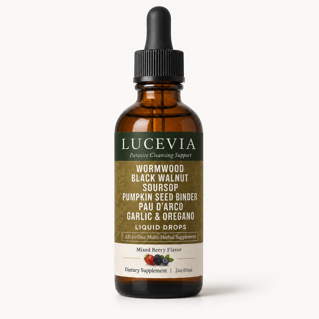 LUCEVIA Wild-Harvested Wormwood Herbal Drops