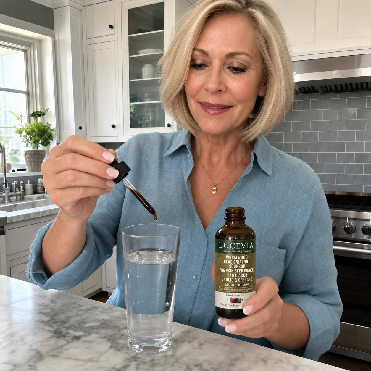 LUCEVIA Wild-Harvested Wormwood Herbal Drops