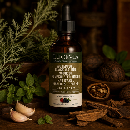 LUCEVIA Wild-Harvested Wormwood Herbal Drops
