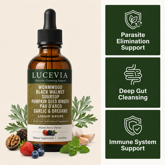 LUCEVIA Wild-Harvested Wormwood Herbal Drops