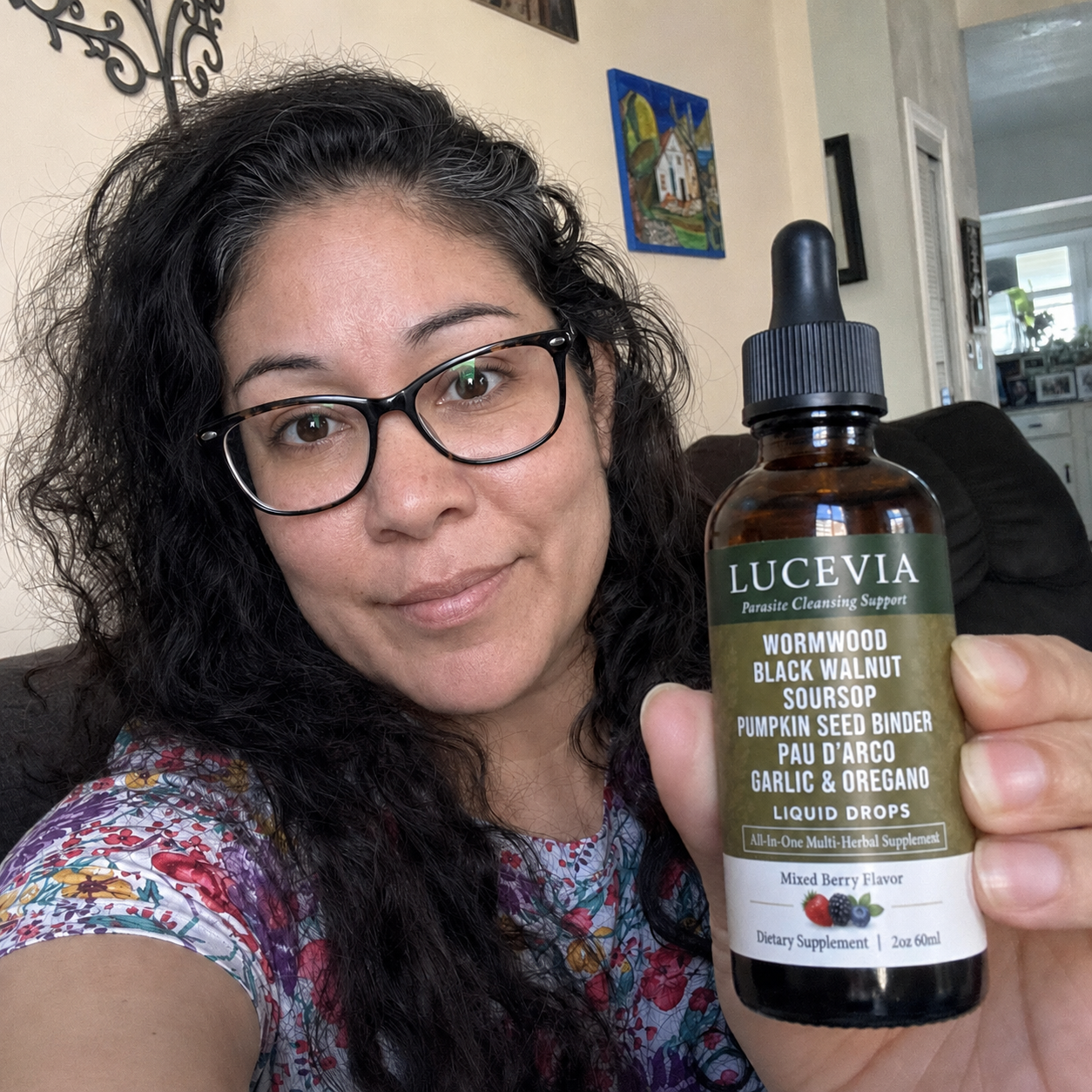 LUCEVIA Wild-Harvested Wormwood Herbal Drops