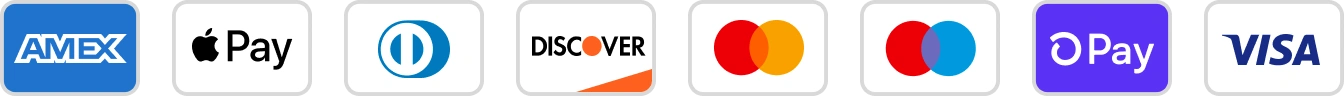 Accepted payment methods